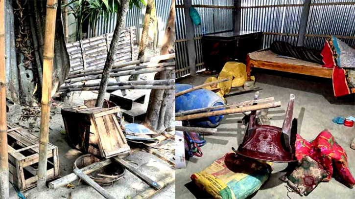 গণঅভ্যুত্থানে শহীদ কমর উদ্দিনের বাড়িতে হামলা-ভাঙচুর