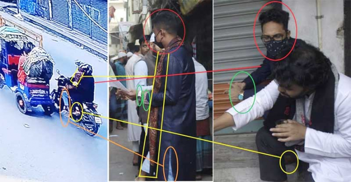 মোটরসাইকেলে করে আসা ২ জন সম্প্রতি হাদির প্রচারণার টিমে ছিল