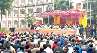 রাণীনগরে খালেদা জিয়ার রোগমুক্তি কামনায় দোয়া মাহফিল