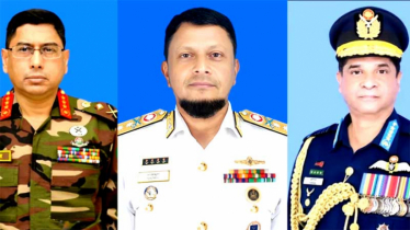 খালেদা জিয়ার চিকিৎসার খোঁজ নিতে হাসপাতালে তিন বাহিনী প্রধানরা