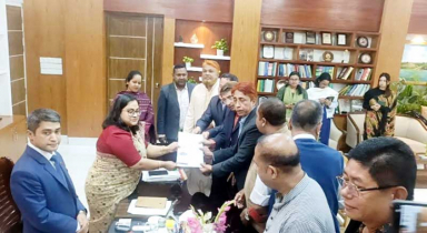 রাঙামাটিতে মনোনয়নপত্র সংগ্রহ করলেন বিএনপি প্রার্থী