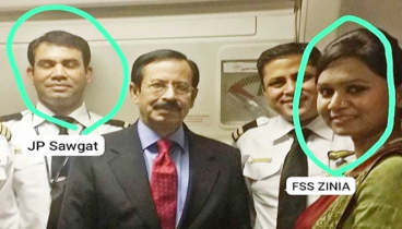 তারেক রহমানের ফ্লাইট থেকে মধ্যরাতে দুই কেবিন ক্রু সরাল বিমান