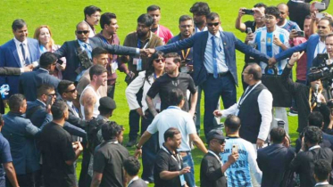 ভারতে গিয়ে প্রাণ নিয়ে শঙ্কায় মেসি, স্টেডিয়াম ছাড়লেন ৫ মিনিটে