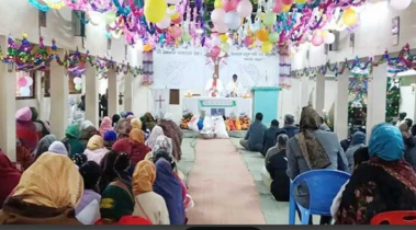 শেরপুরে বর্ণাঢ্য আয়োজনে বড়দিন উদযাপিত