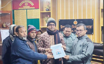 চাঁপাইনবাবগঞ্জে এনসিপি’র প্রার্থীর মনোনয়ন পত্র সংগ্রহ  