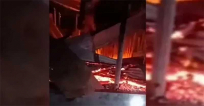 বিএনপি নেতার বাড়িতে অগ্নিসংযোগ, ঘুমন্ত শিশুর মৃত্যু, দগ্ধ ৩