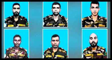 সুদানে নিহত ৬ বাংলাদেশি সেনার লাশ দেশে পৌঁছেছে 