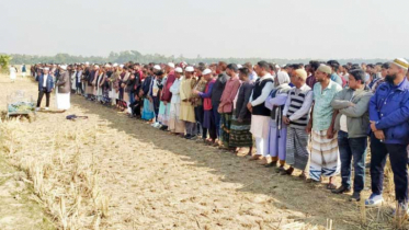 শিশু সাজিদের দাফন সম্পন্ন