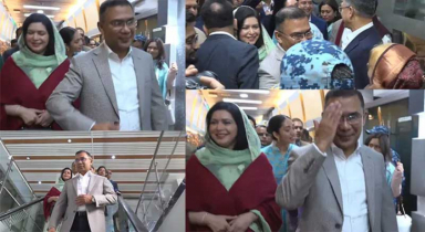 ঢাকায় পৌঁছেছেন তারেক রহমান
