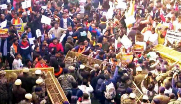 দিল্লিতে বাংলাদেশ হাইকমিশনে প্রবেশের চেষ্টা হিন্দুত্ববাদীদের