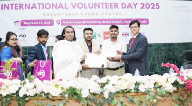 দেশসেরা স্বেচ্ছাসেবকদের তালিকায় দ্বিতীয় স্থান অর্জন হাবিবের