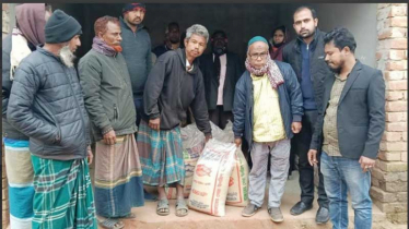 শ্রীবরদীতে  বড়দিন উপলক্ষে খাদ্যসামগ্রী বিতরণ