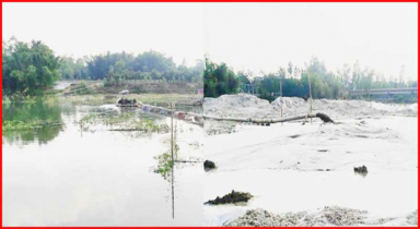 অবৈধ বালু উত্তোলনের প্রতিবাদকারীর উপর হামলা 