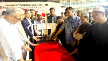 হাদির জানাজা কাল দুপুর আড়াইটায় মানিক মিয়া এভিনিউতে  