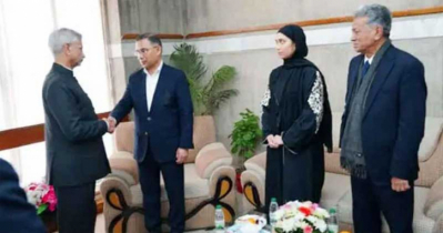 তারেক রহমানকে শোকবার্তা পৌঁছে দিলেন ভারতের পররাষ্ট্রমন্ত্রী