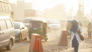 বায়ু দূষণে ১২৭ দেশের মধ্যে ঢাকা শীর্ষে