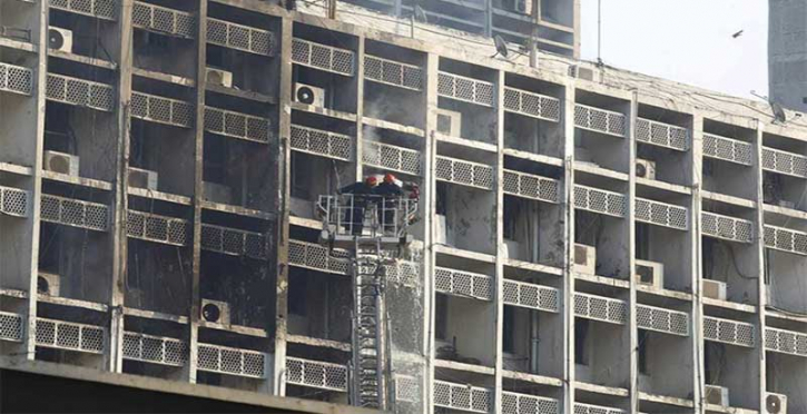 সচিবালয়ে শর্ট সার্কিট থেকে আগুনের সূত্রপাত বলছে ফায়ার সার্ভিস