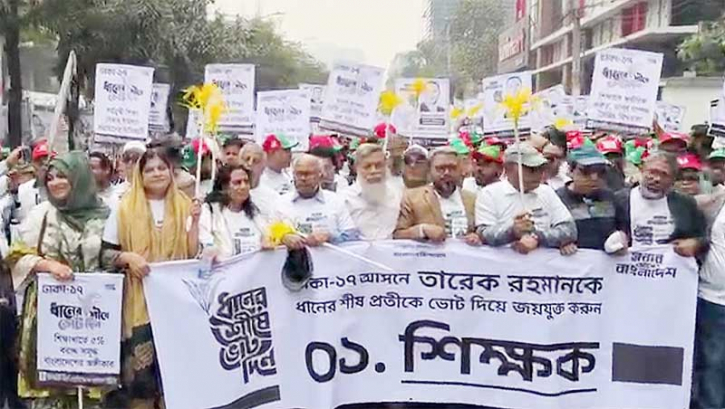 ঢাকা-১৭ আসনে মাঠে বিশ্ববিদ্যালয়ের ভিসি-প্রোভিসি ও ঢাবি শিক্ষকরা