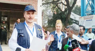 ভোটারদের ইতিবাচক উৎসাহ ও অংশগ্রহণ লক্ষ্য করছি : ইইউ