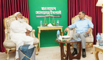 জামায়াত আমিরের বাসায় তারেক রহমান