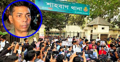ডিসি মাসুদের বিরুদ্ধে ব্যবস্থা নিতে শাহবাগ থানা ঘেরাও