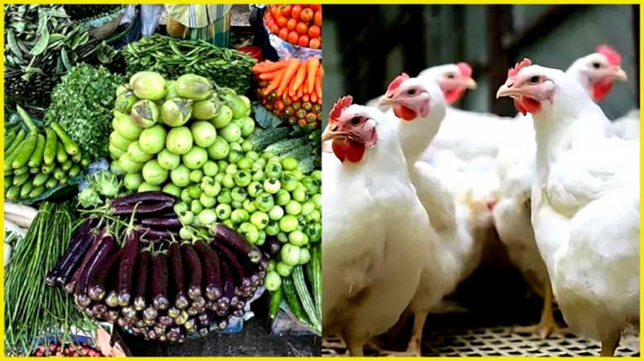 সবজিতে স্বস্তি, বেড়েছে মুরগির দাম