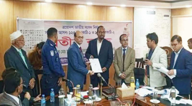 ঝালকাঠির ২টি আসনে প্রতীক পেয়ে উচ্ছ্বসিত প্রার্থি ও কর্মীরা