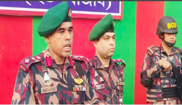 পাঁচবিবিতে বিজিবি টহল জোরদার