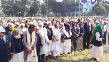  টাঙ্গাইলে সাবেক স্বরাষ্ট্রমন্ত্রী মাহমুদুল হাসানের জানাজা ও দাফন