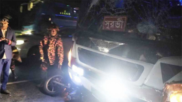 ঢাকা-মাওয়া এক্সপ্রেসওয়েতে বাসের ধাক্কায় মোটরসাইকেলের ২ আরোহী নিহত