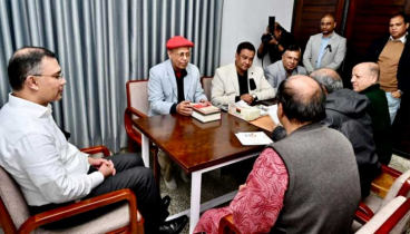 তারেক রহমানের সঙ্গে জাতীয় প্রেসক্লাব নেতাদের সাক্ষাৎ