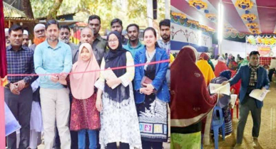 গজনী অবকাশ কেন্দ্রে জিপ লাইন উদ্বোধন ও  গণভোটের প্রচারণা