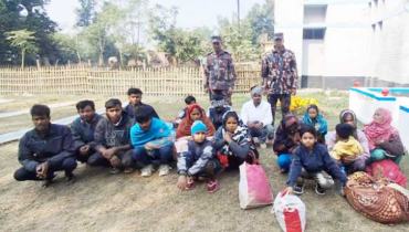 সীমান্তে আবারো বিএসএফের পুশইন