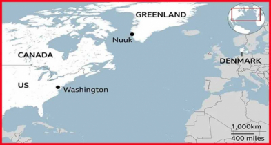 গ্রিনল্যান্ড অধিগ্রহণে সামরিক শক্তি ব্যবহার হতে পারে: হোয়াইট হাউস