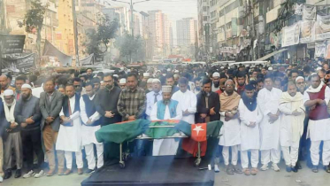 নয়াপল্টনে মুসাব্বিরের জানাজা সম্পন্ন 