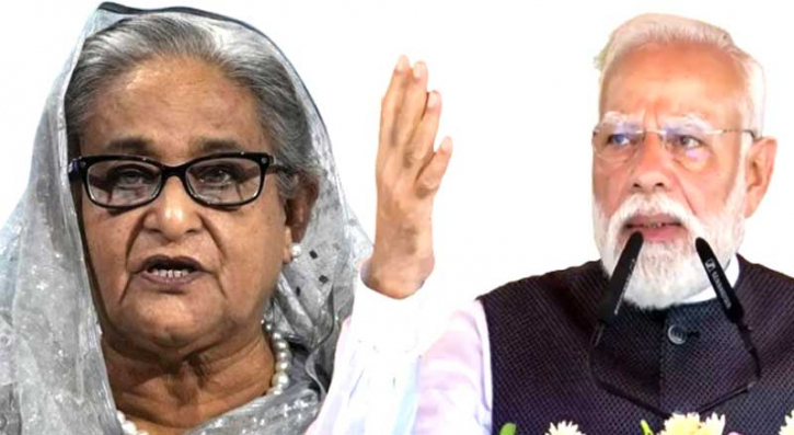ভারতে বসে রাজনীতি করতে পারবেন না হাসিনা, বললেন মোদি