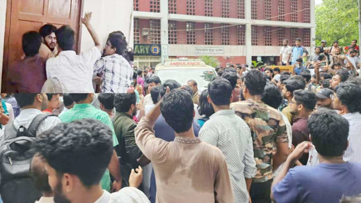 উত্তপ্ত রাবি : রাকসু ভবন ও লাইব্রেরিতে সংঘর্ষ