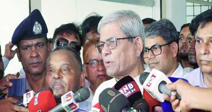 রাষ্ট্রপতি নির্বাচন যথাসময়ে অনুষ্ঠিত হবে: মির্জা ফখরুল