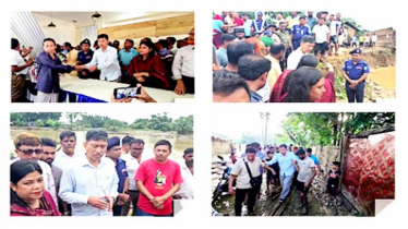 বন্যাদুর্গতদের পাশে সরকার,ঋণের কিস্তি আদায় বন্ধের ঘোষণা 