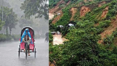 বিভিন্ন অঞ্চলে অতি ভারি বৃষ্টির সতর্কবার্তা,পাহাড় ধসের শঙ্কা