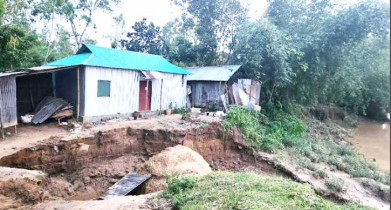 মহারশি নদীভাঙন ঠেকাতে নদী পুুনঃখনন ও বাঁধ নির্মাণের দাবি