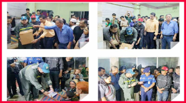 রাতে দুর্গত পাহাড়ে প্রতিমন্ত্রী,সর্বাত্মক সহযোগিতার আশ্বাস