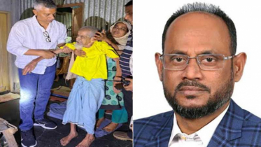 বৃদ্ধকে রাস্তায় ফেলে গেল স্বজনরা, দায়িত্ব নিলেন প্রতিমন্ত্রী টুকু