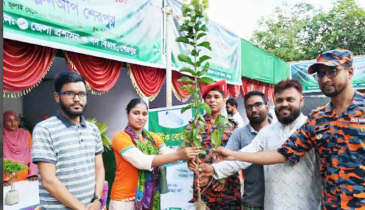 প্লাস্টিকের বোতলের বিনিময়ে গাছ দিচ্ছে ক্লিন আপ