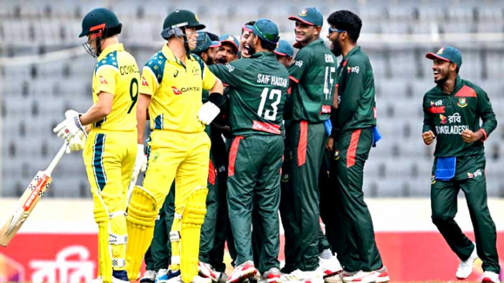 ২১ বছর পর ওয়ানডেতে অস্ট্রেলিয়াকে হারাল বাংলাদেশ