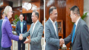 প্রধানমন্ত্রীর সঙ্গে চীন ও যুক্তরাজ্যের রাষ্ট্রদূতের সাক্ষাৎ