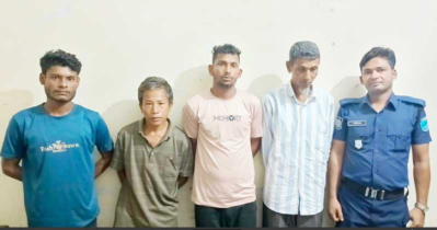 রাঙামাটিতে পুলিশের বিশেষ অভিযানে গ্রেপ্তার-৫ 