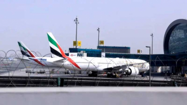 দুবাই আন্তর্জাতিক বিমানবন্দরের কাছে দুটি ড্রোনের পতন