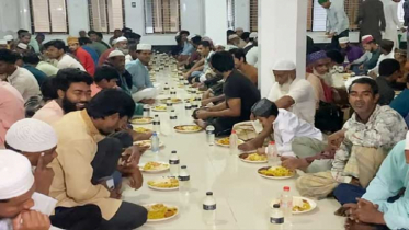 শেরপুর মাইসাহেবা মসজিদে প্রতিদিন ৬ শতাধিক রোজাদারের ইফতার